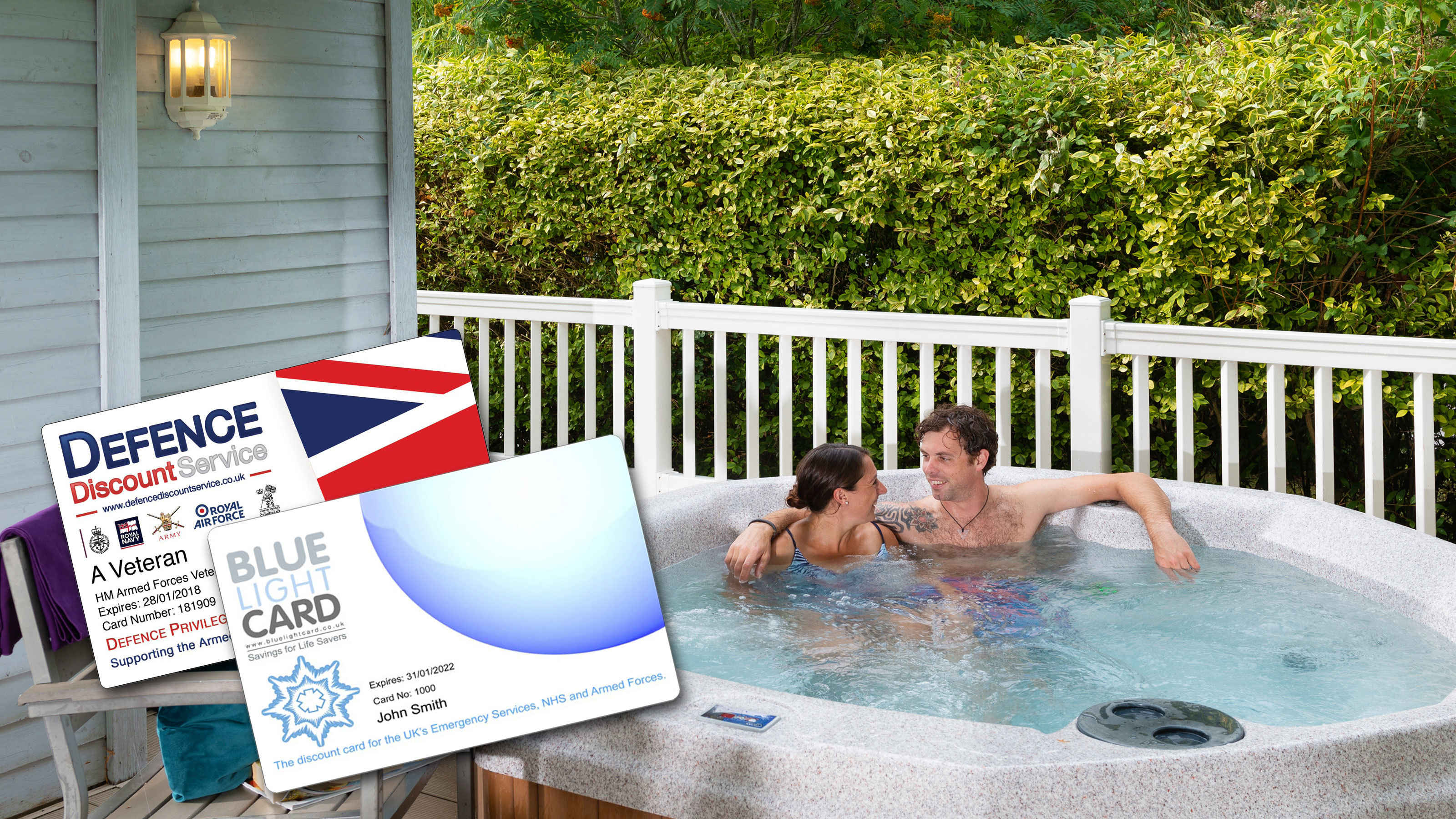 Blue Light and Military Discount Shorefield Holidays®